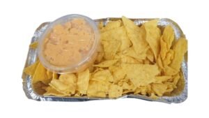 Nachos með ostasósu
